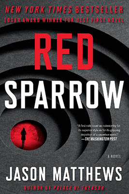 best hriller books - jennifer lawrence red sparrow